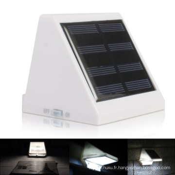 Lampe de mur de jardin solaire imperméable de contrôle d&#39;éclairage LED